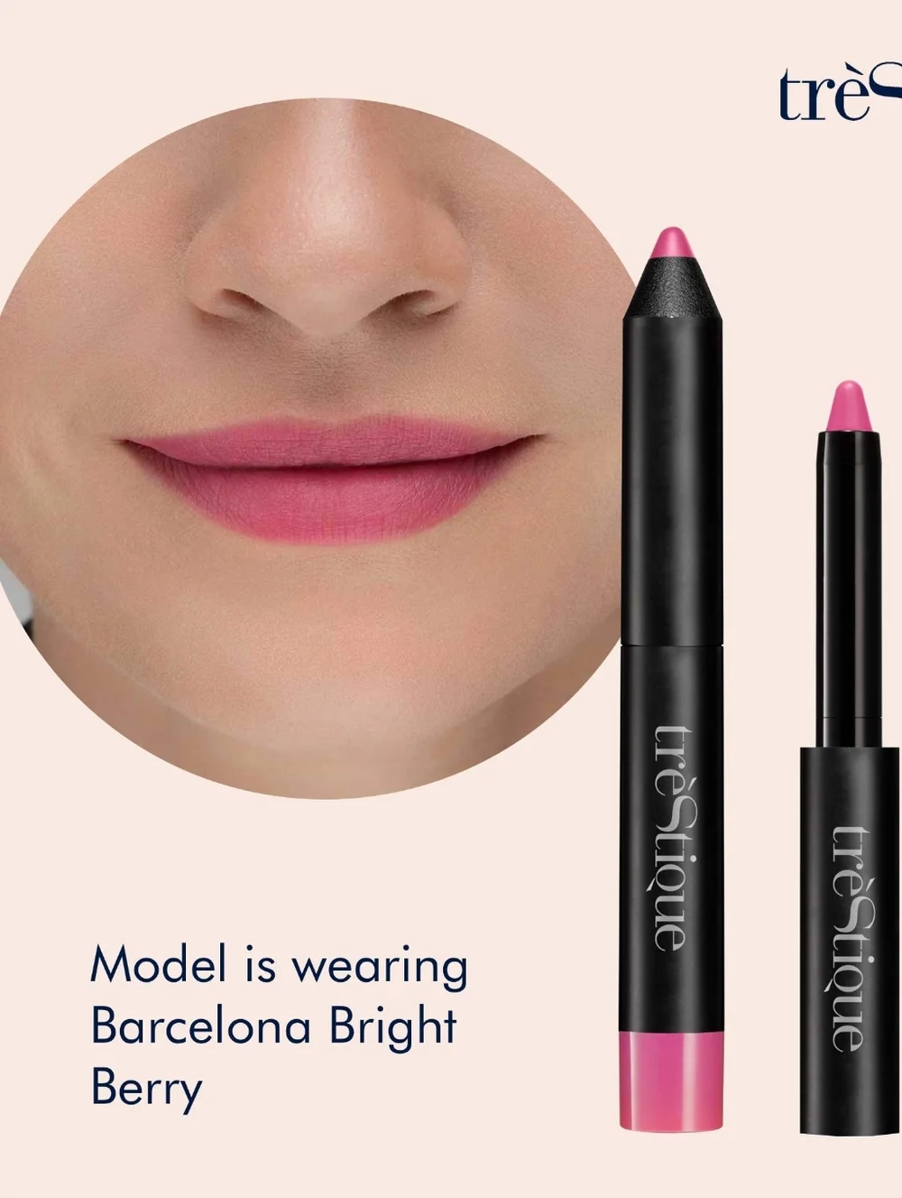 TreStique Mini Matte Lip Crayon Set